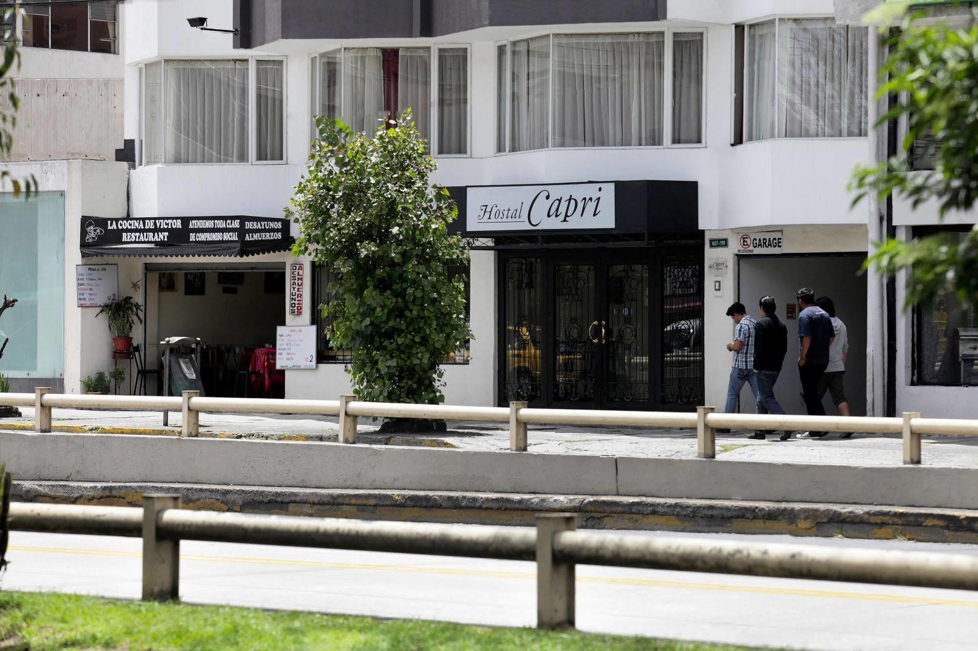 Hostal Capri Quito Eksteriør billede